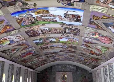 El “Miguel Ángel mexicano” que replicó la Capilla Sixtina