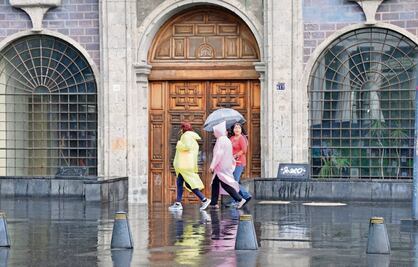 Lluvia provoca afectacionesen el Valle de México