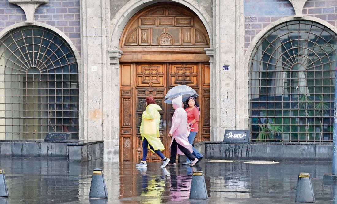 La autoridad alertó sobre lluvias con granizo y actividad eléctrica. Foto: Valente Rosas | El Universal