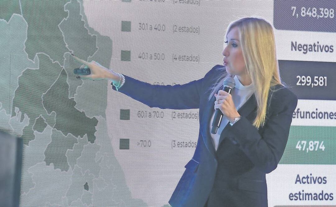 Alma Rosa Marroquín dijo que no hay una causa específica del brote. Foto: Emilio Vázquez/EL UNIVERSAL