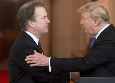 Trump aplaude al Senado por ratificar a Kavanaugh para el Tribunal