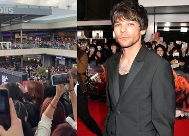 VIDEO: Bajo la lluvia y cantando, fans de Louis Tomlinson abarrotan Oasis Coyoacán