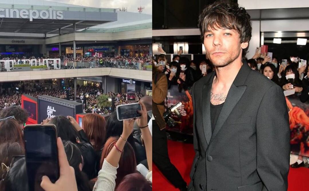 En redes sociales se han compartido decenas de videos de Oasis Coyoacán completamente abarrotado. / Foto: Captura video de Twitter @Eduardo_DSales e Instagram Louis Tomlinson.