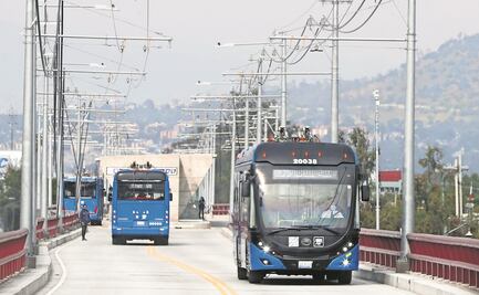 En una semana, apertura del Trolebús Elevado 
