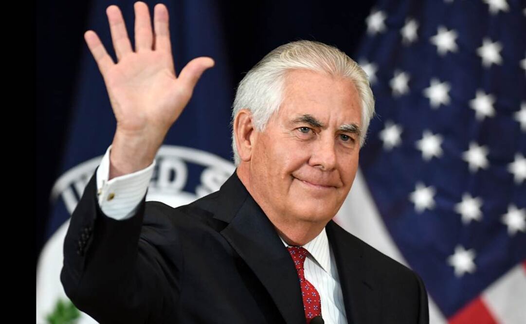El presidente de Estados Unidos, Donald Trump, anunció el martes la sustitución de Rex Tillerson como secretario de Estado. Foto: Xinhua