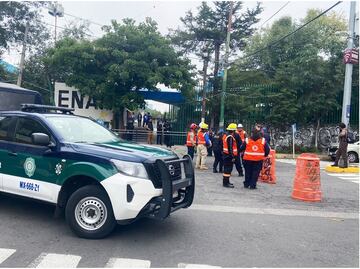Amenaza de bomba en la ENAH fue falsa alarma; autoridades realizaron recorridos en el plantel