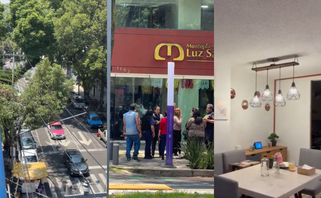 Sismo sacude a la CDMX este 2 de agosto. Foto: Capturas de videos de X