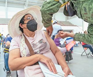 Suman 45 municipios mexiquenses con 2 dosis 