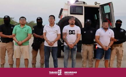Trasladan a Oaxaca a cuatro integrantes de "La Barredora"; estaban en prisión de Tabasco