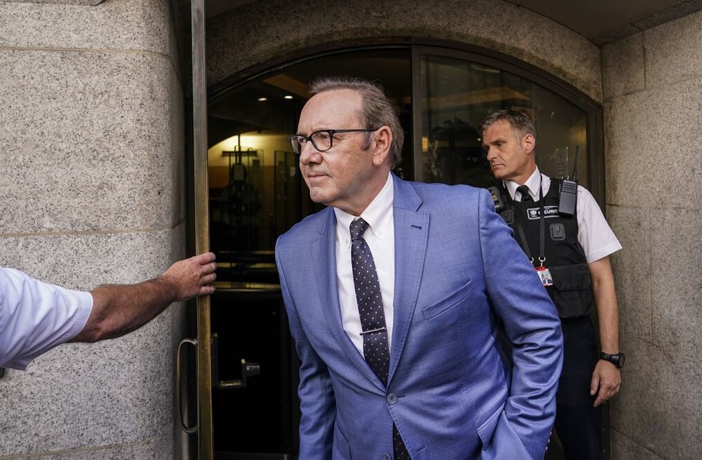 Kevin Spacey, el 14 de julio de 2022. Foto: AP / Alberto Pezzali