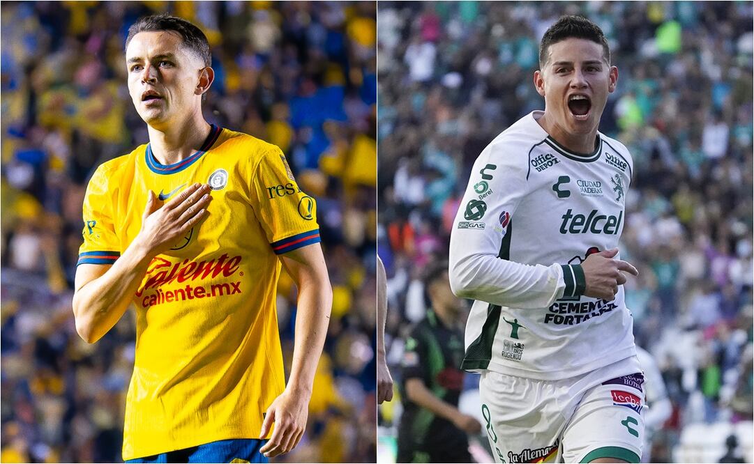 América recibe esta noche al León de James Rodríguez. FOTO: ESPECIAL