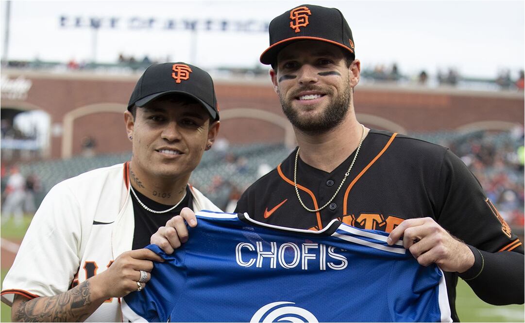 Eduardo López fue el encargado del primer lanzamiento en Oracle Park - FOTO: @MLB_Mexico