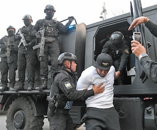 Detenidos en la alcaldía Cuauhtémoc, con historial delictivo