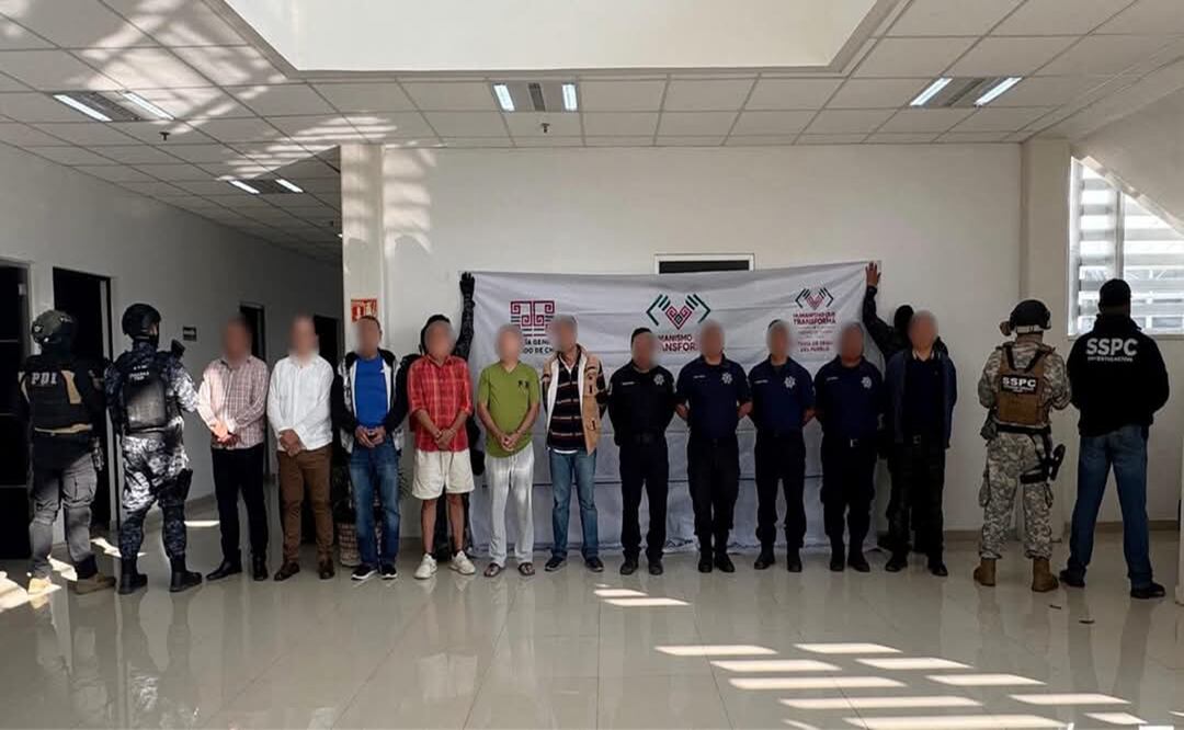 Detienen a 11 policías por desaparición forzada en Tuxtla; operativos continúan. Foto: Especial