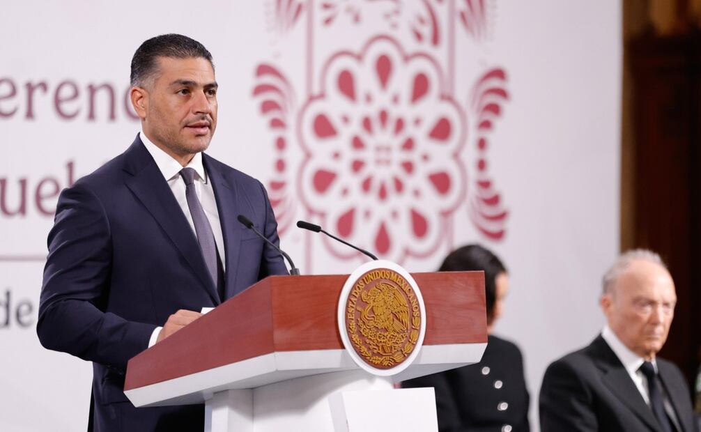 Luego que la Agencia Antidrogas de Estados Unidos (DEA) anunció los resultados de un operativo coordinado a nivel nacional e internacional contra el Cártel de Sinaloa, el secretario de Seguridad Omar García Harfuch aclaró que México no ha participado en ninguna operación en conjunto con Estados Unidos. Foto: Diego Simón Sánchez / EL UNIVERSAL