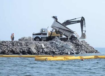 Obras en Puerto de Veracruz avanzan pese a fallo de la Corte; ONG denuncia riesgo y Marina garantiza cumplimiento de la ley