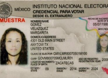 Publica INE acuerdo sobre credencial para votar desde el extranjero