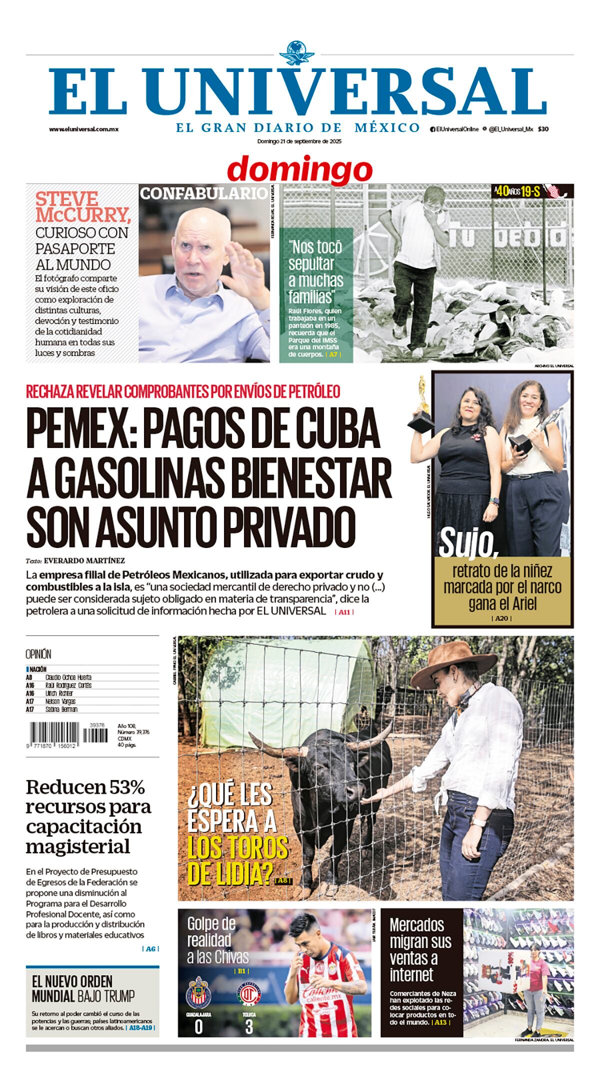 Portada impresa