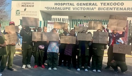 Protestas en hospitales del Edomex; trabajadores de salud bloquean vialidades
