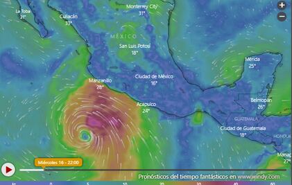 Tormenta tropical Hilary: conoce los estados que afectará y sigue su trayectoria