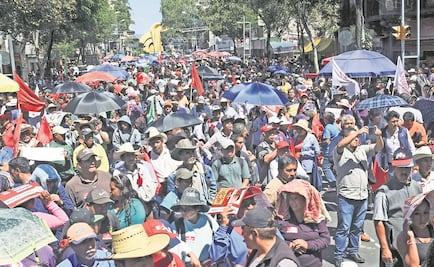 Estas con las marchas que se esperan el día de hoy en la Ciudad de México