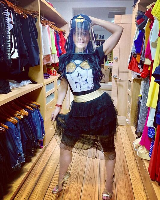 La actriz y cantante no lució excelente y eso le costó estar en esta semana en la peor vestida de la semana. Foto: Instagram @maribelguardia