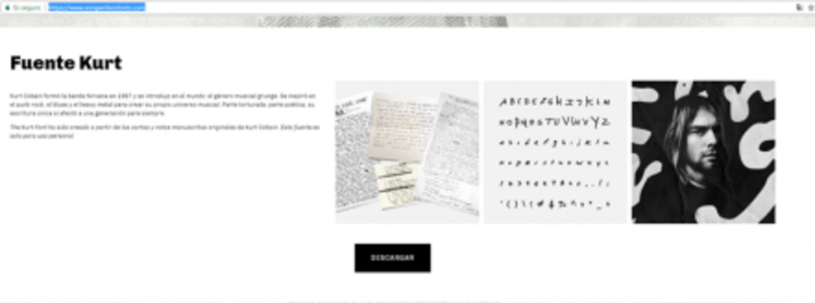 Descarga la tipografía de Bowie y escribe como rockstar