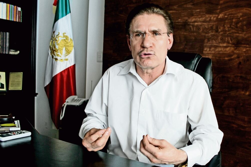 José Rosas Aispuro Candidato del PAN y PRD al gobierno estatal de Durango (FRANCISCO RODRÍGUEZ. EL UNIVERSAL)