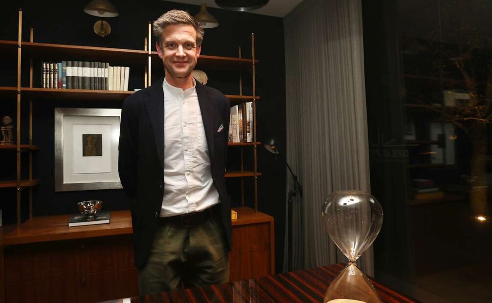 Príncipe Guillermo en entrevista con EL UNIVERSAL. Foto: Berenice Fregoso/EL UNIVERSAL