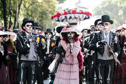 Cuándo y dónde ver el desfile de Día de Muertos 2018 en la CDMX