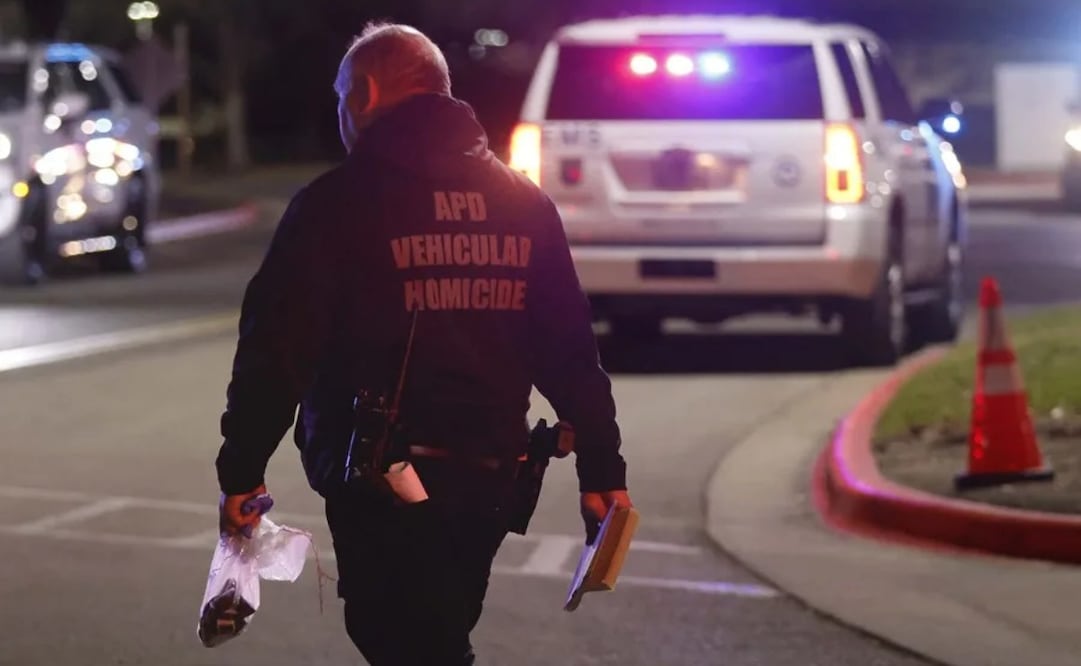 Fotografía de archivo de un agente de la Policía de Austin, Texas, EU. Foto: EFE