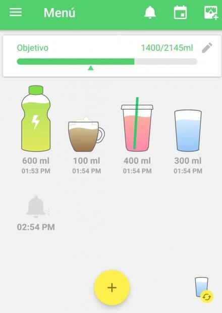 ¡Hace calor! 3 apps para que no se te olvide beber agua 