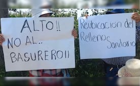 Pobladores retienen a funcionarios ambientales en Tezontepec, Hidalgo; rechazan relleno sanitario