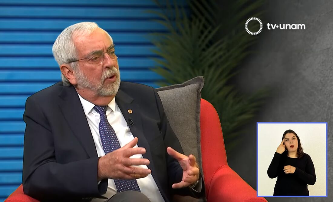 "Mi mayor compromiso es que se respete la autonomía en los procesos que vienen": Enrique Graue Wichers, rector de la UNAM en TV UNAM / Captura Youtube TV UNAM