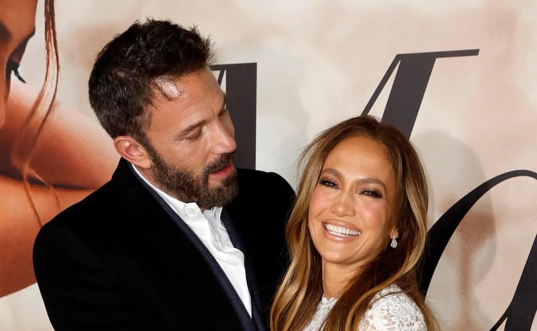 Ben Affleck y Jennifer Lopez. Fuente: Twitter @showmundialshow