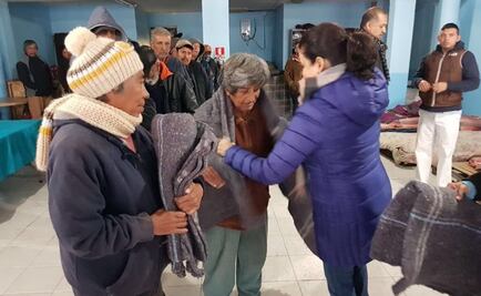 Decenas de personas se refugian en albergues de Tamaulipas ante intenso frío