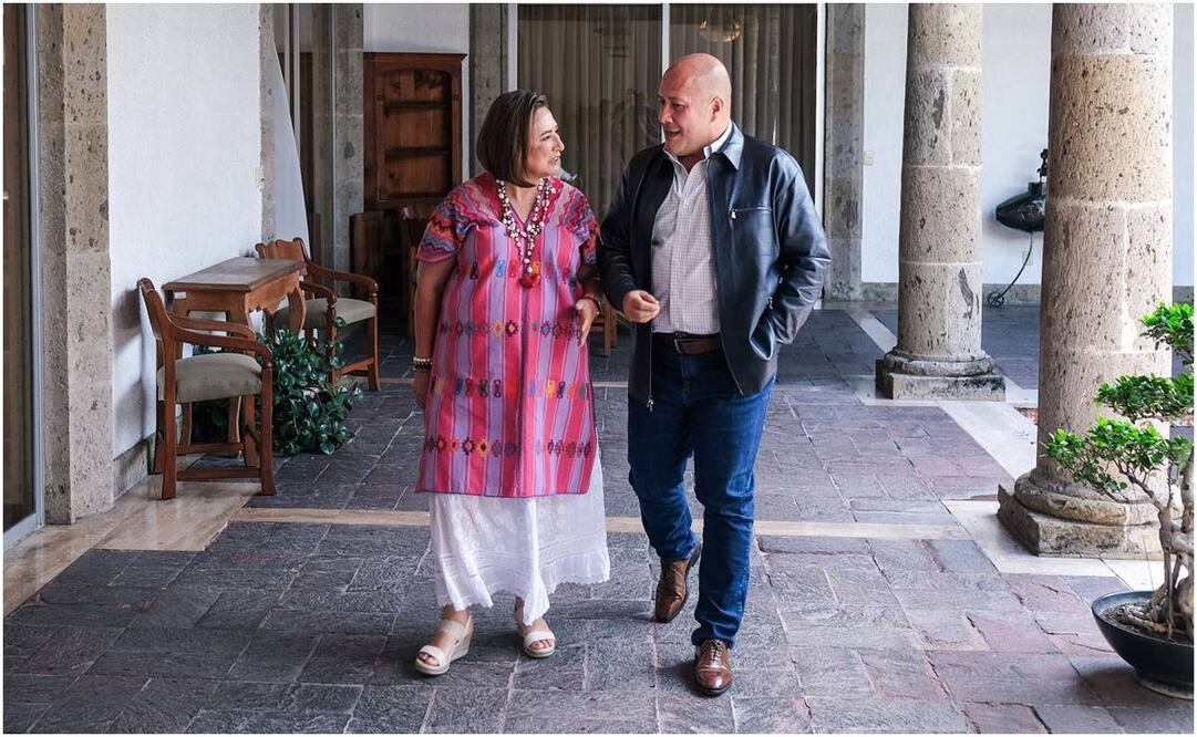 "Xóchitl, esta será siempre tu casa"; Alfaro recibe a Gálvez en Jalisco