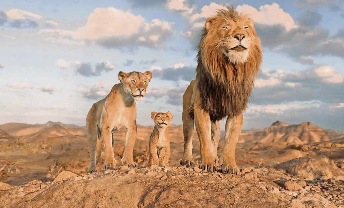 El filme reconstruye la historia de la animación El rey León. Foto: Disney