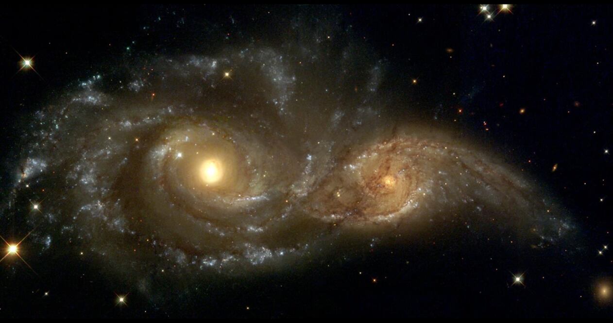 Telescopio espacial Hubble muestra galaxia con núcleo activo. Foto: archivo