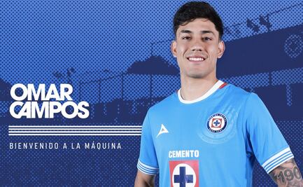 Cruz Azul confirma la contratación de Omar Campos; es su primer fichaje para el Clausura 2025