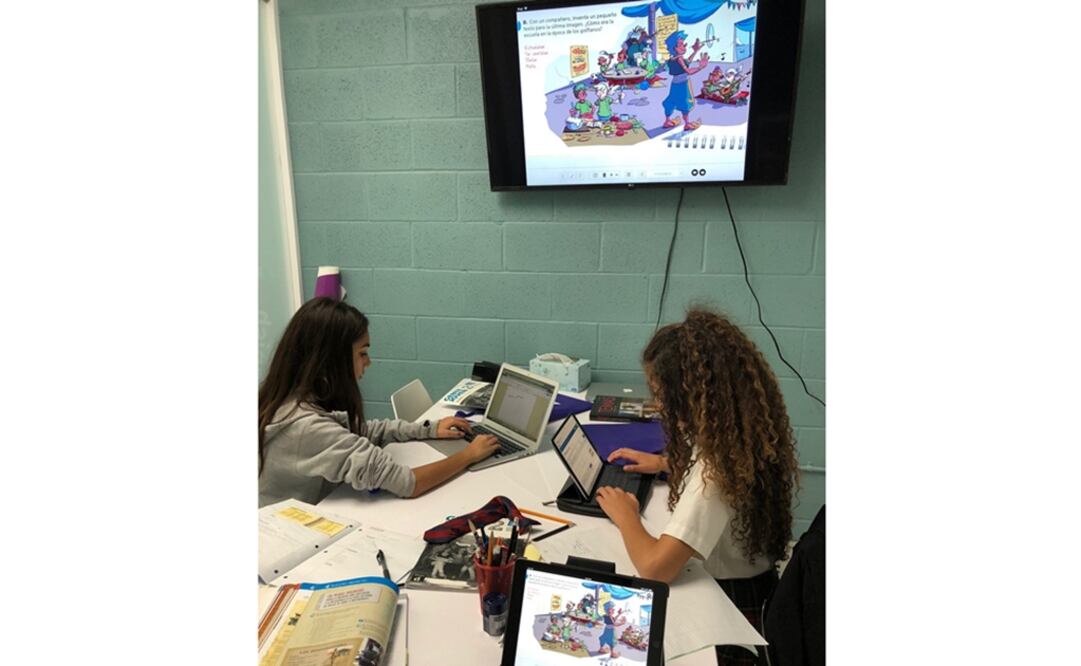 La escuela Speak Spanish Academy se ubica en la localidad de Oakville, a una hora de Toronto. Foto: Notimex 