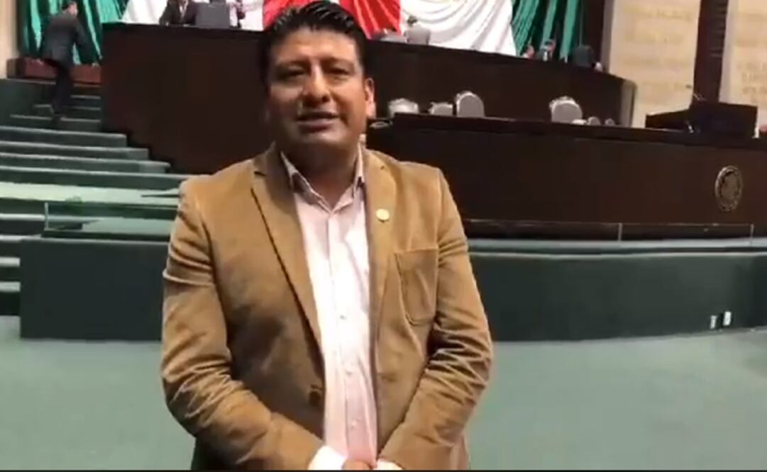Diputado federal de Morena Azael Santiago Chepi (CAPTURA DE PANTALLA)