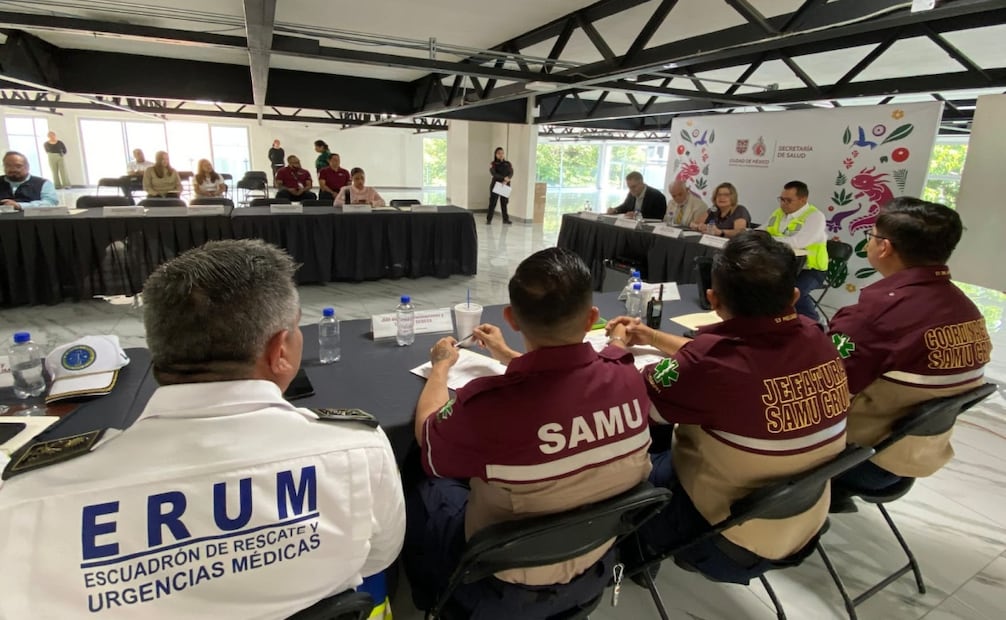 Se instala Comité Interinstitucional de Atención Prehospitalaria; reforzará atención de emergencias durante el Mundial de Fútbol. Foto: Especial