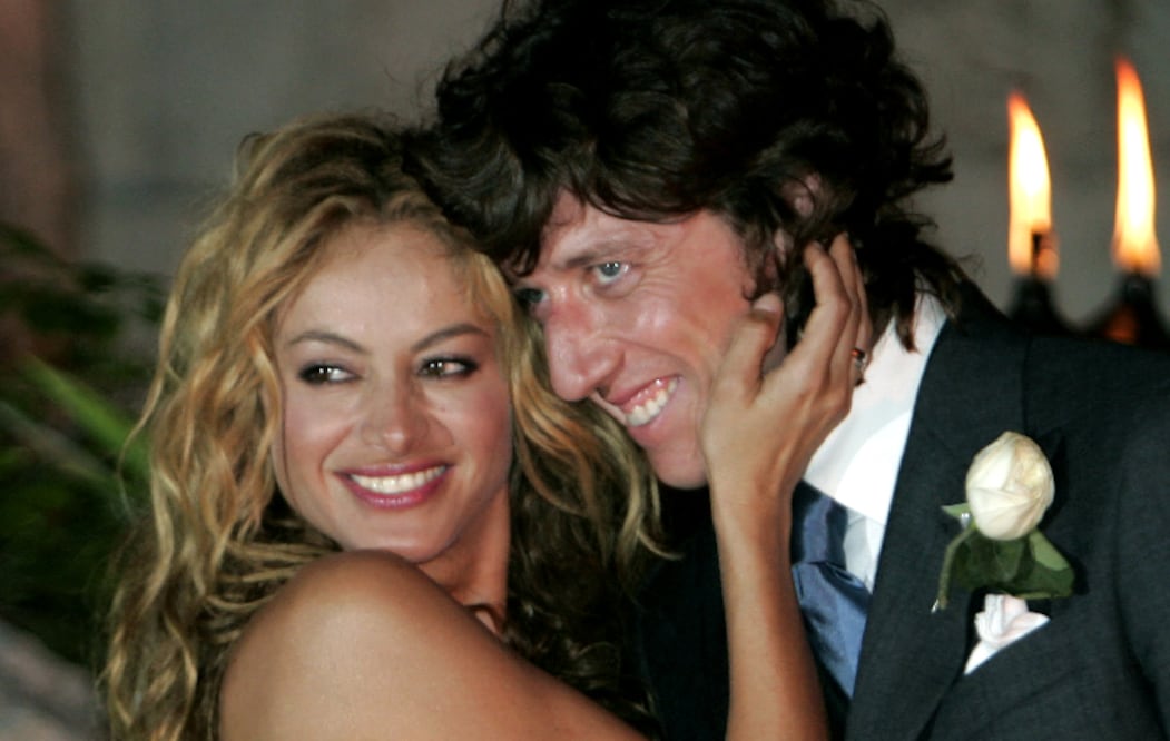 Paulina Rubio y Nicolás Vallejo-Nájera el día de su boda, el 30 de abril del 2007.
Foto: Eduardo Verdugo / AP, archivo