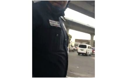 Suspenden a policía que abofeteó a automovilista en Edomex