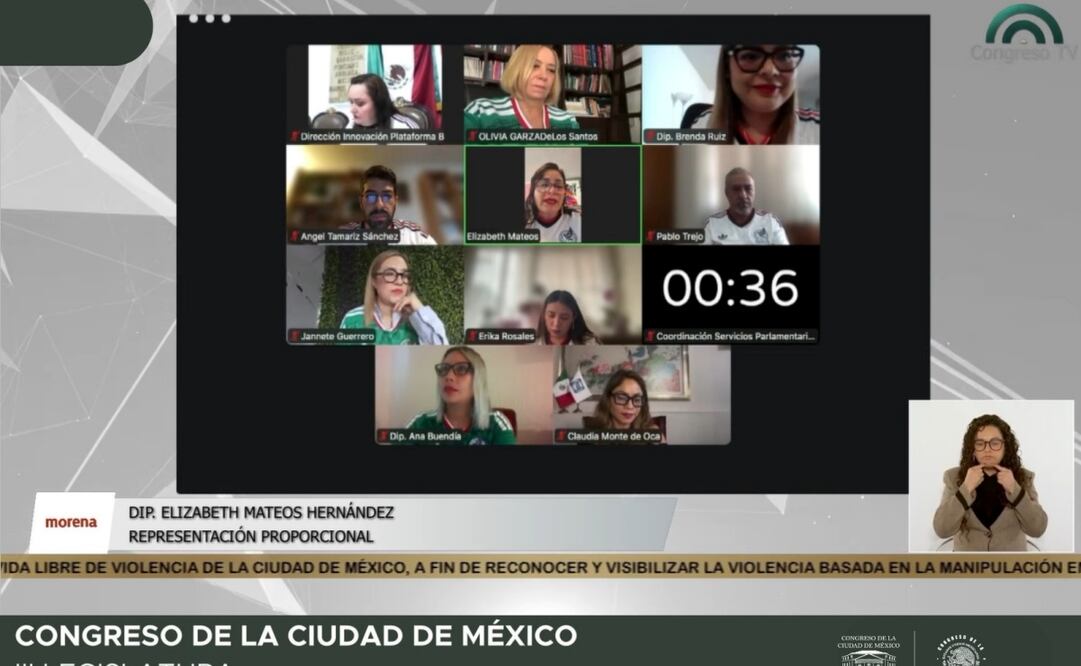 La diputada local de Morena, Elizabeth Mateos, presentó una iniciativa para visibilizar y sancionar la violencia psicoemocional. Foto: especial