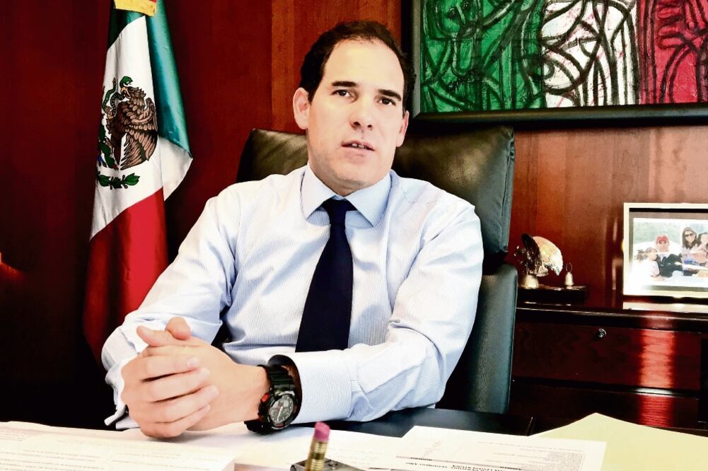 El presidente del Senado, Pablo Escudero (PVEM), advirtió que es indispensab l e dejar atrás el modelo actual que ya no sirve (ALBERTO MORALES. EL UNIVERSAL)