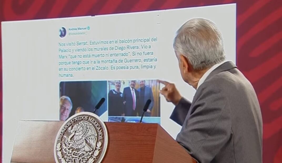 La mañanera de AMLO, 21 de octubre, minuto a minuto