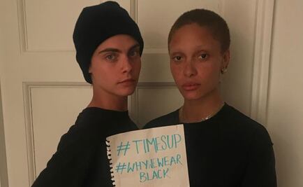 Las modelos Cara Delevingne y Adwoa Aboah también participan en el movimiento contra el acoso