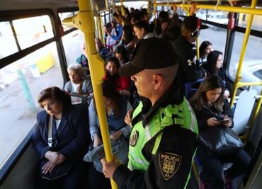 Llevarán al MP a quien suba armado al transporte público